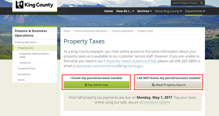 Map comparing average property taxes across U.S. cities including Boston, Bridgeport, Aurora, and Honolulu