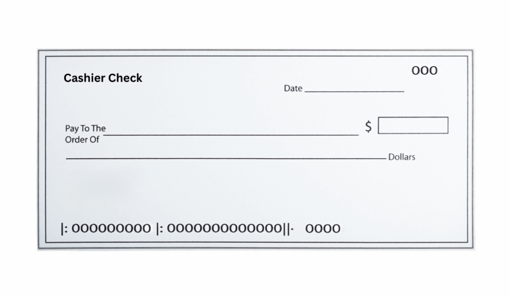 Cashier’s Check