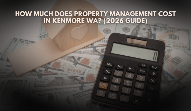 How Much Does Property Management Cost in Kenmore WA? (2026 Guide)