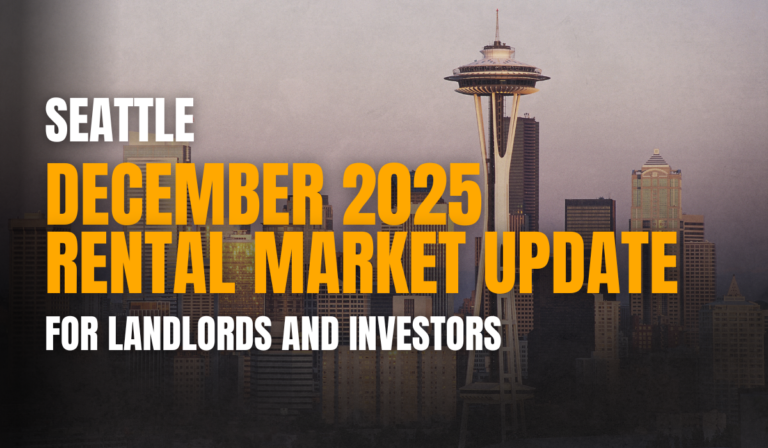 Greater Seattle Area: December 2025 Rental Market Update for Landlords & Investors