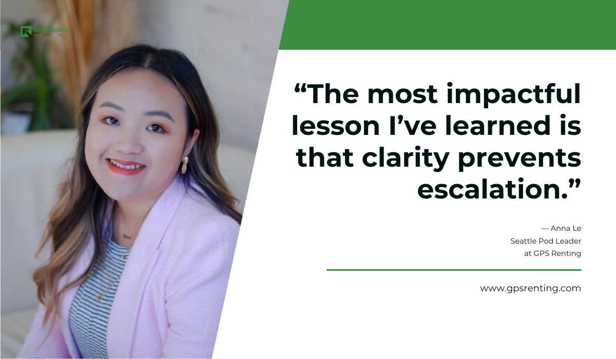 Anna Le Seattle Pod Leader at GPS Renting