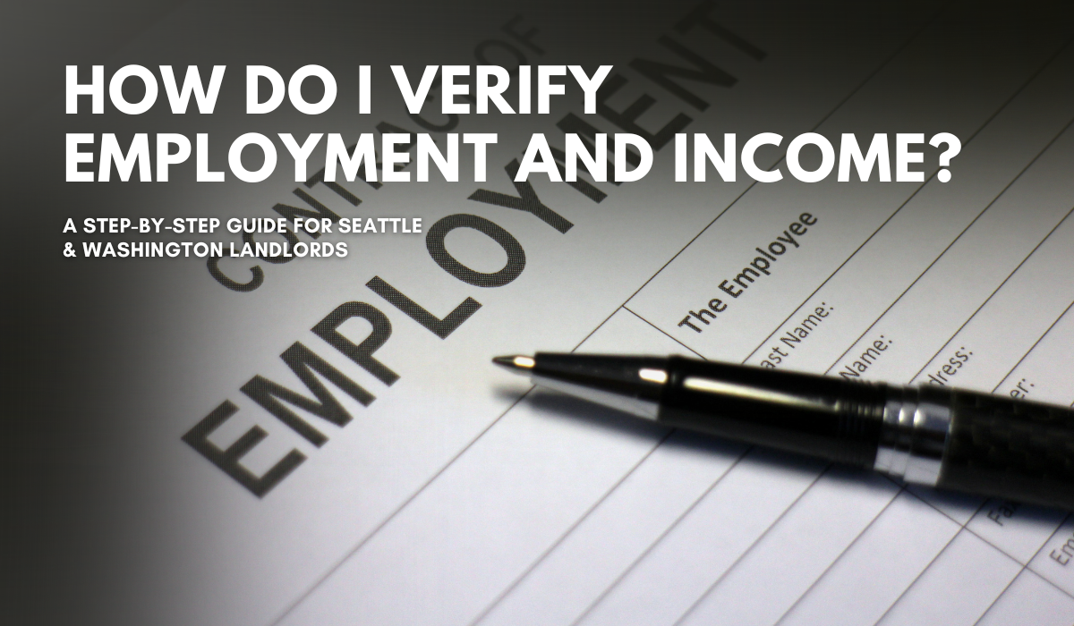 How Do I Verify Employment and Income