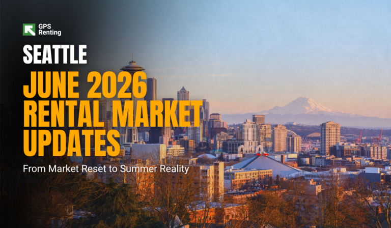 Greater Seattle Area: June 2026 Rental Market Update (3-Bedroom Single-Family Homes)