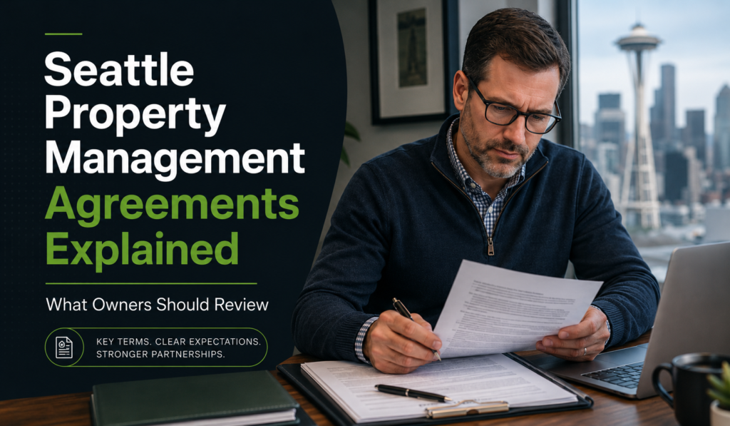 Seattle Property Management Agreements Explained