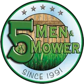 5 Men & Mower