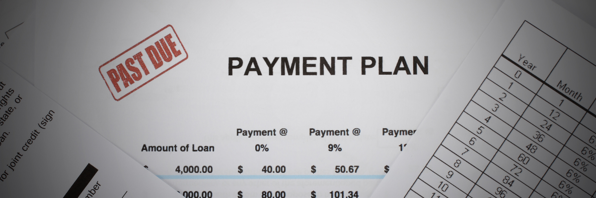 Payment Plans Are Required